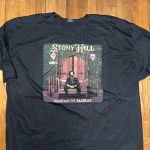 Stony Hill Black Graphic T-Shirt